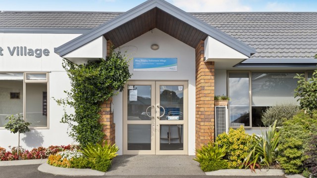 Entrance Mary Shapley Retirement Village