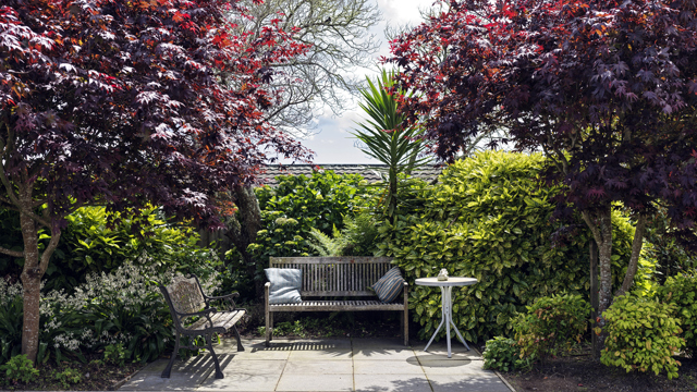 The Gardens Retirement Village Outdoor Seating Area