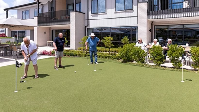 Putt Golf At Totara Gardens