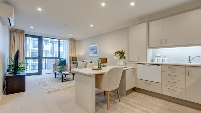 Apartment Kitchen Hugh Green Retirement Village