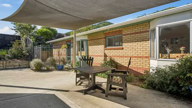 Bupa Winara Care Home - outdoor seating