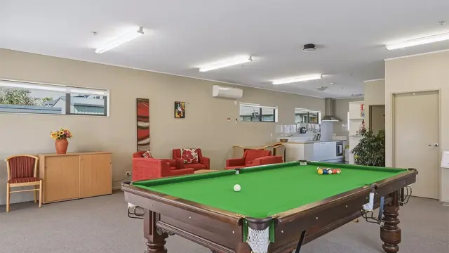 Redwoods - community lounge - pool table 