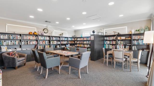 Library St Kilda Retirement Village 