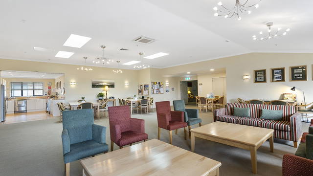 Winara Retirement Village Communal Seating Area