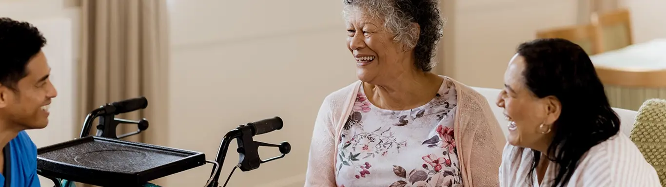 Customer in hospital care