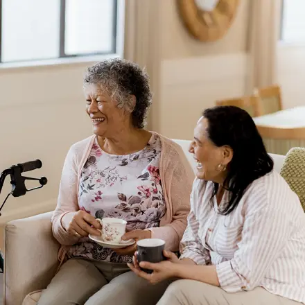 Customer in hospital care