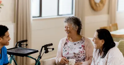 Customer in hospital care