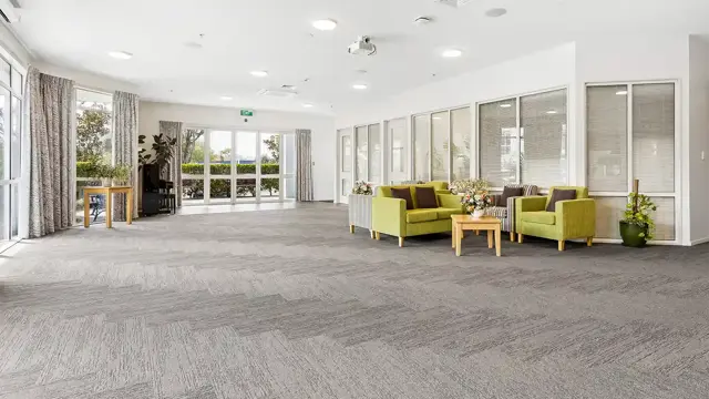 Cashmere View _ Community centre with chairs 