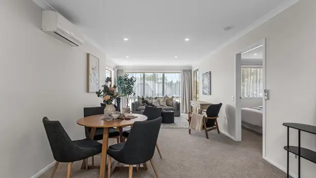 Te Puke - two bed villa lounge and dinning 