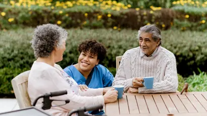 Customer in rest home level care