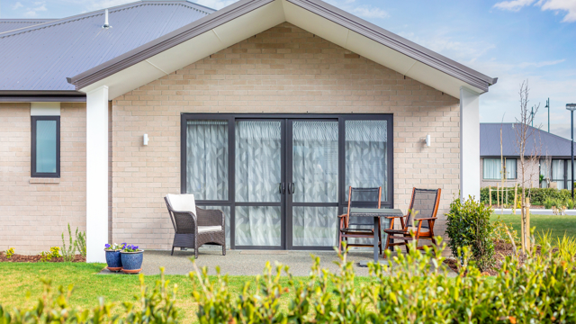 Totara Retirement Village Villa Exterior