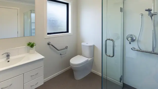 Longwood Retirement Village _ villa bathroom