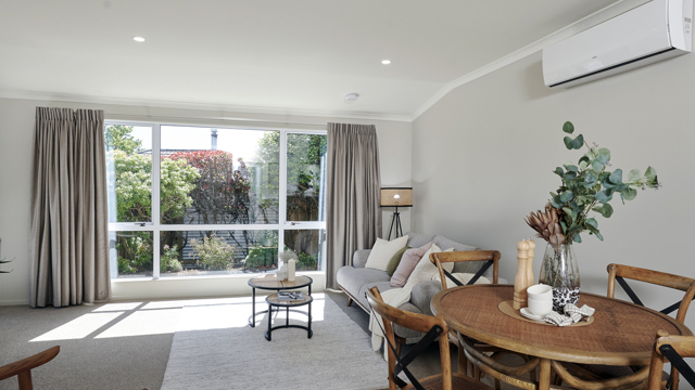 The Gardens Retirement Village Apartment Living Room