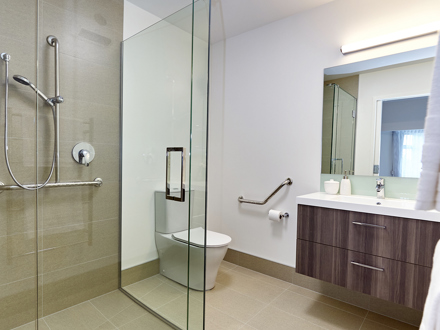 Bathroom View Cedar Manor