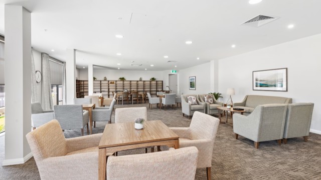 Common Lounge Fergusson Retirement Village