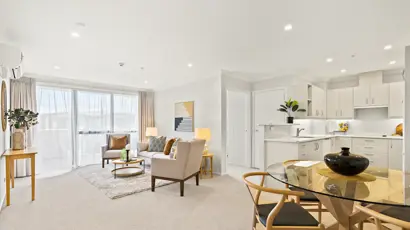 Apt 311 - open plan living 