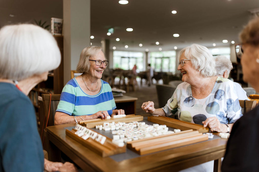 Crofton Downs Residents Playing Games