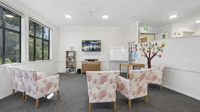 Bupa Winara Care Home - lounge and TV