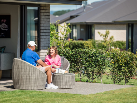 Ashford Retirement Village Outdoor View of Villa