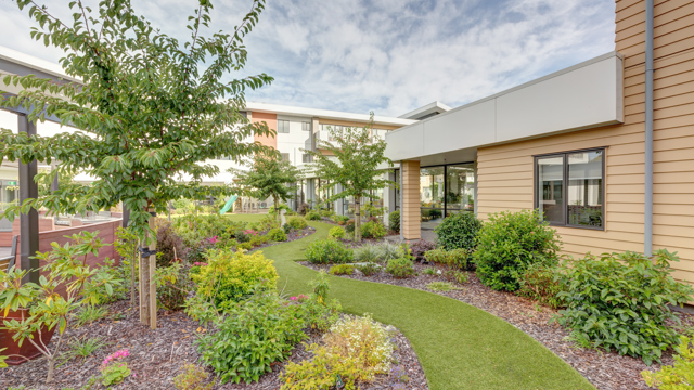 Exterior Entrance Parkstone Retirement Village 