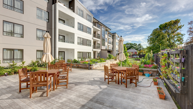 Outdoor Seating Area Parkstone Village 