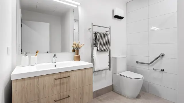 Ruataniwha apartment - bathroom