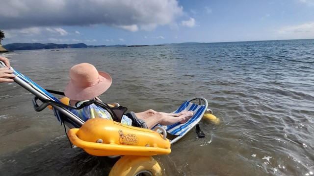 Swimming aged care