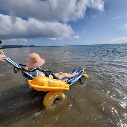 Swimming aged care