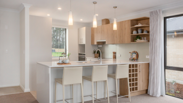 Totara Retirement Village Villa Kitchen and Dining Area