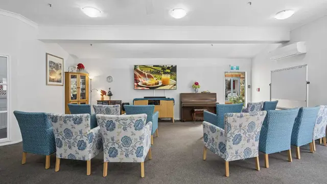 Bupa Winara Care Home - lounge and TV