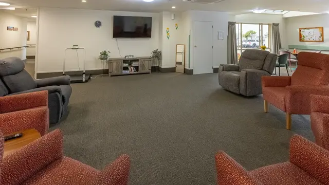 Longwood Care Home - community lounge 